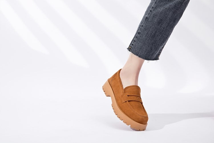 Sara Suede Loafers