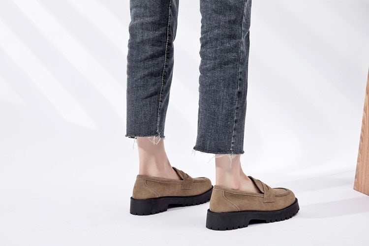 Sara Suede Loafers