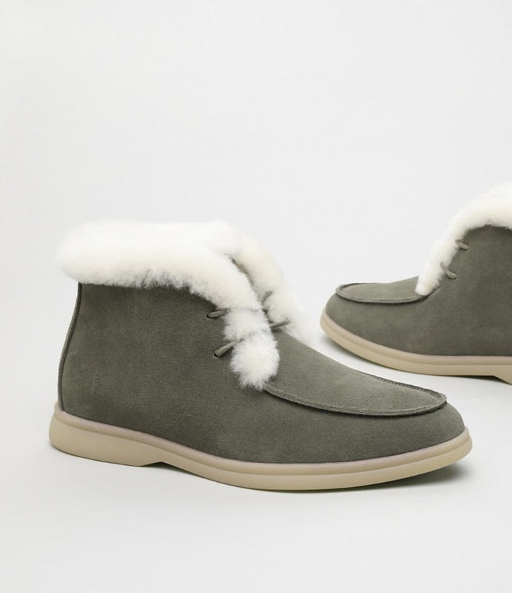 LUCIA NATURAL FUR BOOTS